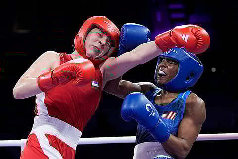 Women's 66kg preliminary boxing: Navbakhor Khamidova fights Morelle Mccane